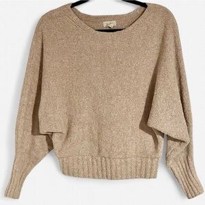 Kaisley Crop Sweater, Fuzzy Comfy, Size Small